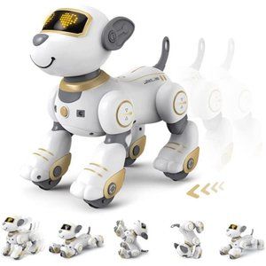 Robot Dog Toys Interactive Dogs Toy with Sing Dance Programmable for Ages 8-12